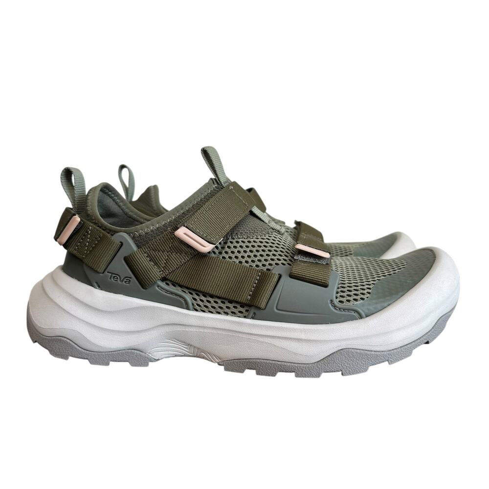 Teva Women’s Green Outflow Universal Mesh Outdoor Hiking Water Shoes Size 9/40